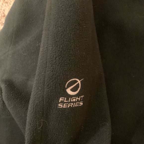 Black Fleece Jacket with Blue lining by North Face - Picture 4 of 8